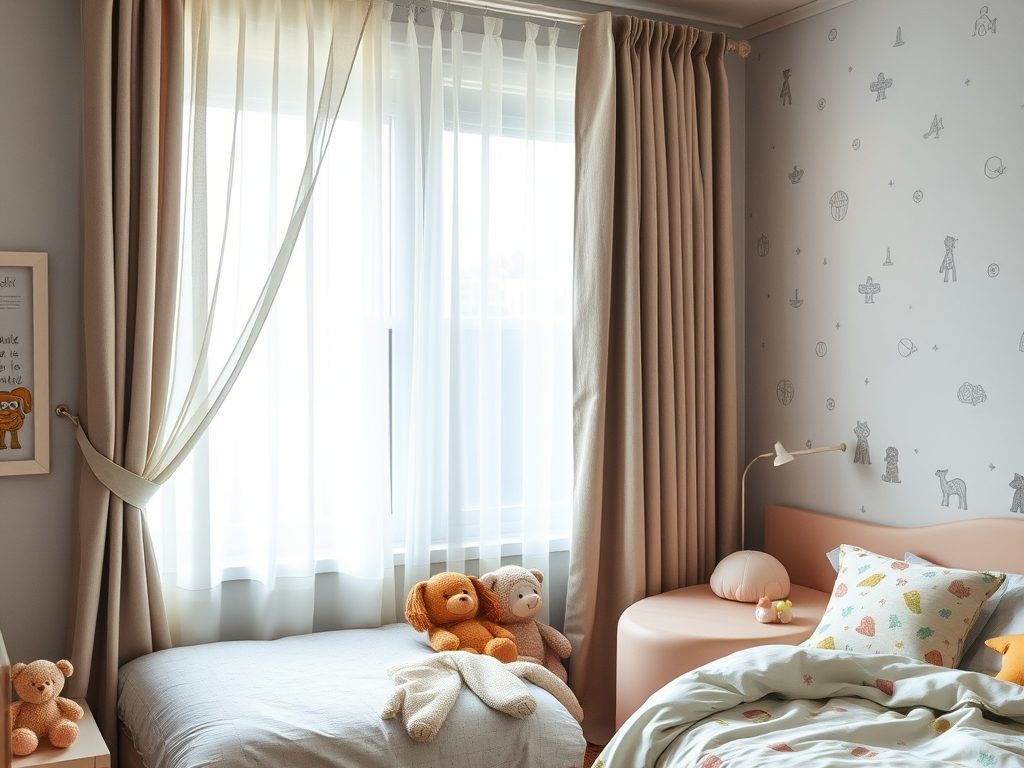 Zasłony zaciemniające do pokoju dziecka: praktyczne rozwiązania dla komfortu snu i stylowej aranżacji wnętrza