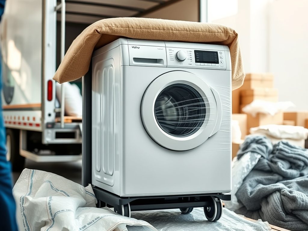 Jak bezpiecznie przewieźć pralkę przy przeprowadzce: przygotowanie, zabezpieczenie i transport bez uszkodzeń