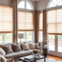 Osłony okienne do salonu: jak wybrać funkcjonalne i stylowe rozwiązanie dopasowane do wnętrza