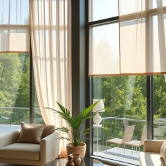 Osłony okienne na duże przeszklenia: praktyczne rozwiązania dla komfortu i estetyki wnętrza