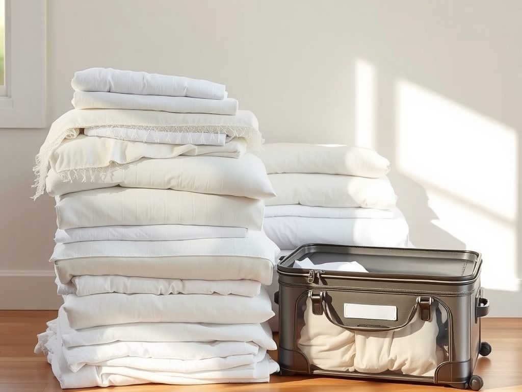 Jak skutecznie pakować pościel i tekstylia do przeprowadzki, by ułatwić rozpakowywanie i transport
